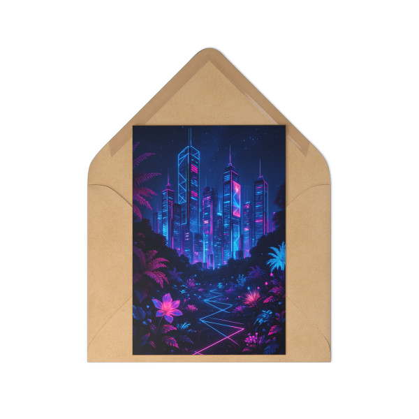 Neon Dreamscape - Postcards (7 pcs)