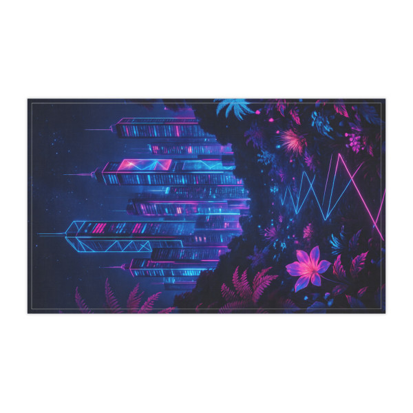 Neon Dreamscape - Tea Towels (cotton, poly)