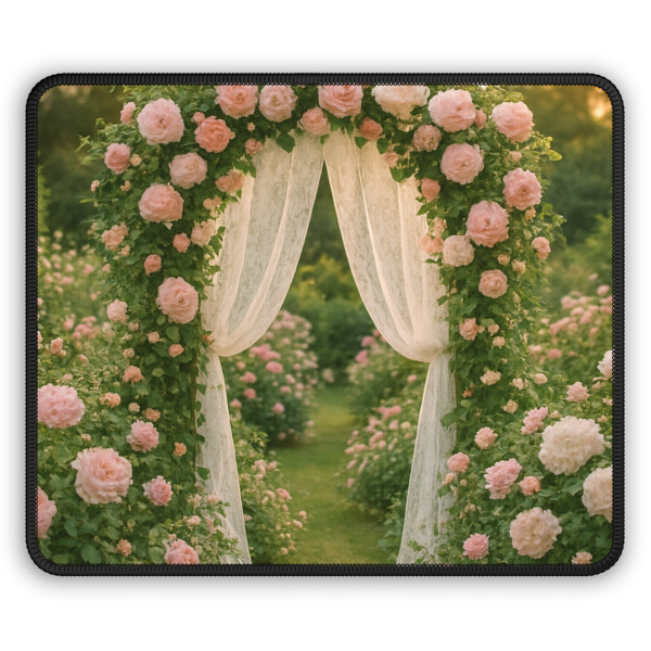 Whimsical Garden Bliss - Gaming Mouse Pad