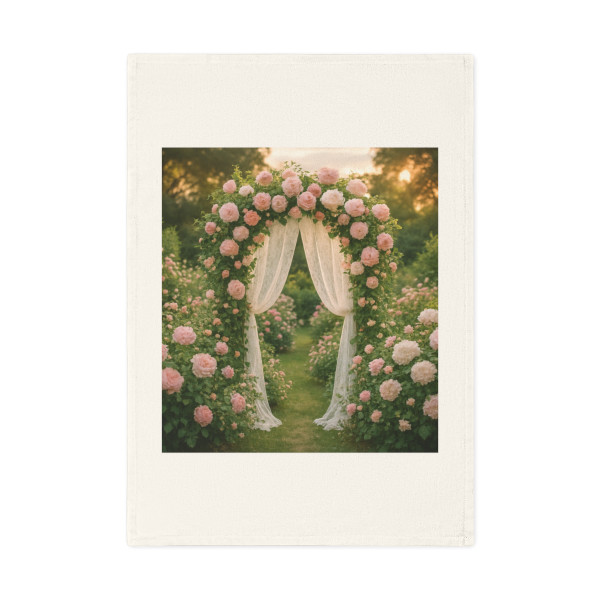 Whimsical Garden Bliss - Cotton Tea Towel