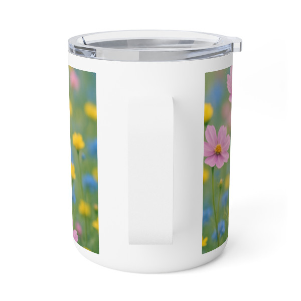 Whimsical Wildflowers - Insulated Coffee Mug, 10oz 
