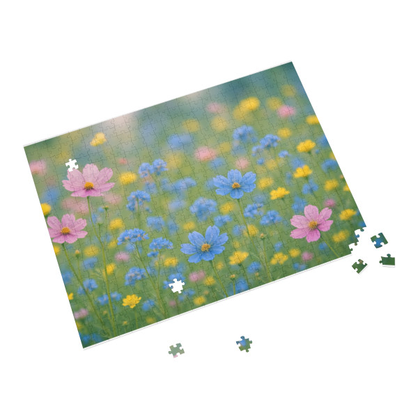 Whimsical Wildflowers - Puzzle (96, 252, 500, 1000-Piece)