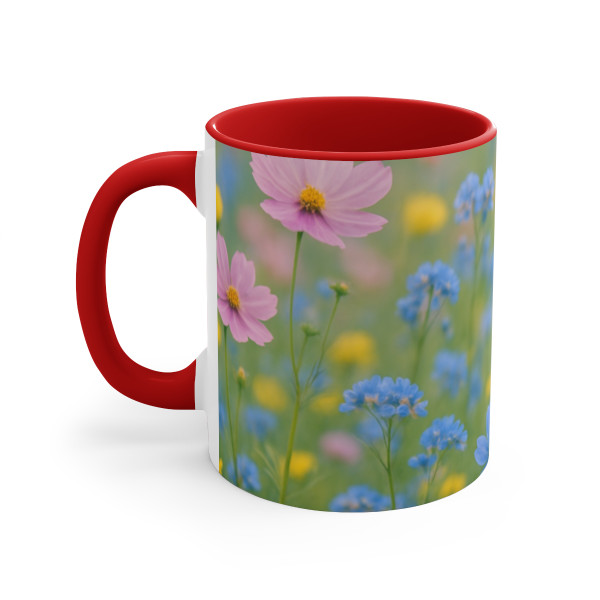 Whimsical Wildflowers - 11oz Accent Mug
