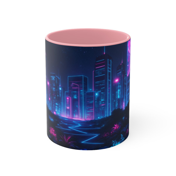 Neon Dreamscape - Accent Mugs