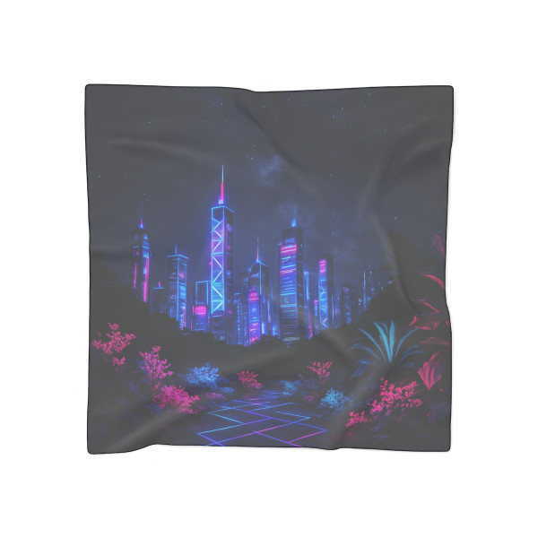 Neon Dreamscape - Poly Scarf