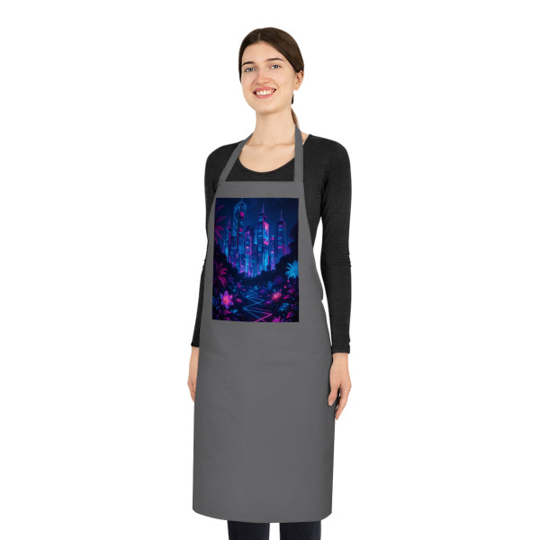Neon Dreamscape - Cotton Apron