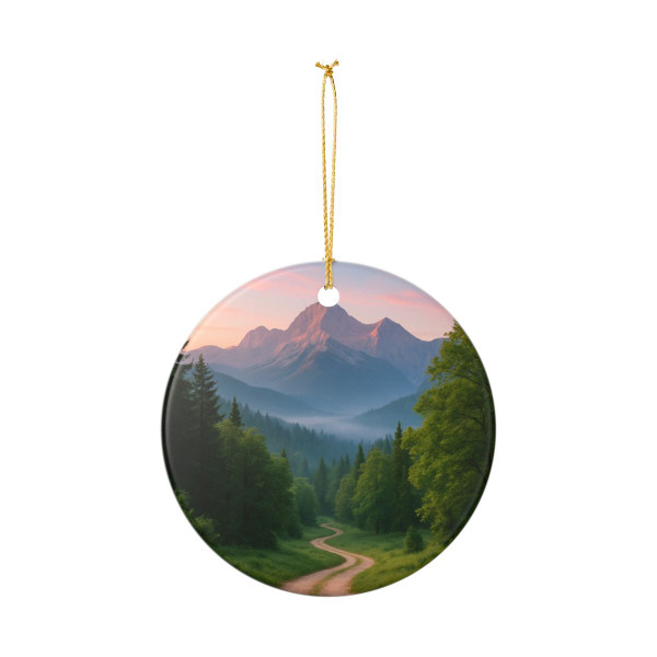 Wisdom in Nature - Ceramic Decoration Ornament, (1pc)
