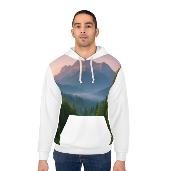 Wisdom in Nature - Unisex Pullover Hoodie (AOP)