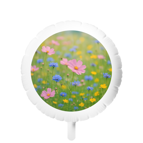 Whimsical Wildflowers - Mylar Helium Balloon
