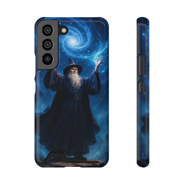 Celestial Spellcaster - Phone Case With Card Holder