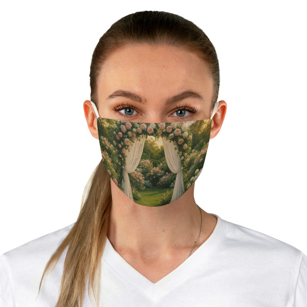 Whimsical Garden Bliss - Fabric Face Mask