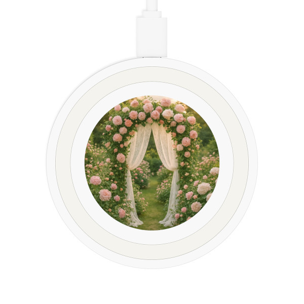Whimsical Garden Bliss - Quake Wireless Charging Pad