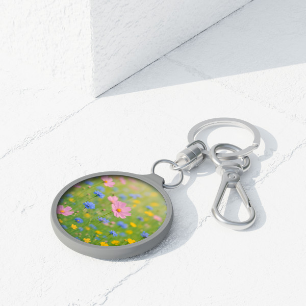 Whimsical Wildflowers - Keyring Tag