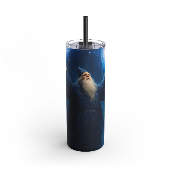 Celestial Spellcaster - Maars Maker Skinny Matte Tumbler, 20oz