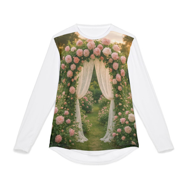 Whimsical Garden Bliss - Men's UV Protection Long Sleeve Shirt (AOP)