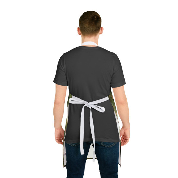 Whimsical Garden Bliss - Apron, 5-Color Straps (AOP)