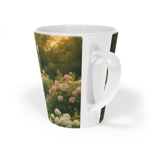 Whimsical Garden Bliss - Latte Mug, 12oz