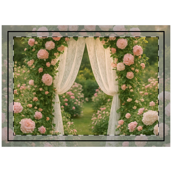 Whimsical Garden Bliss - Throw Pillow