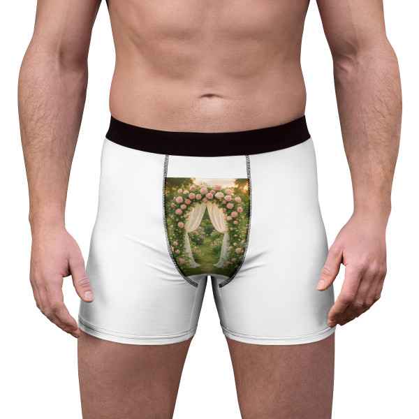Whimsical Garden Bliss - Men's Boxer Briefs (AOP)