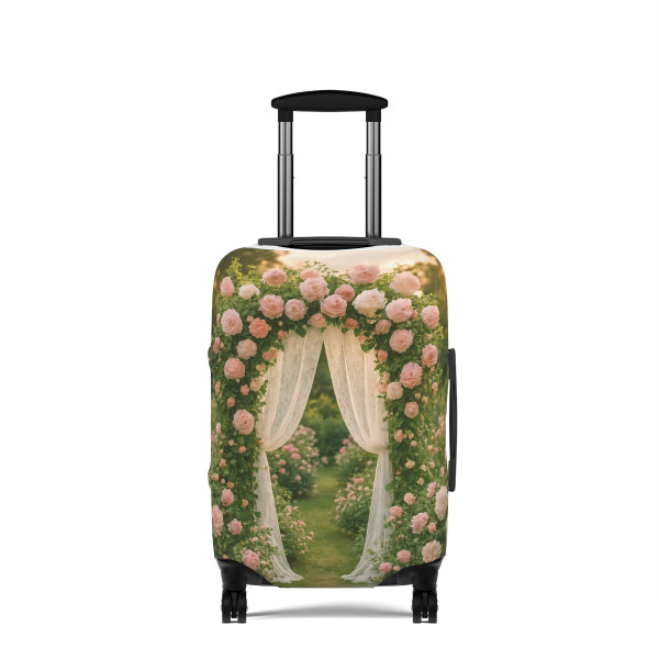 Whimsical Garden Bliss - Luggage Cover