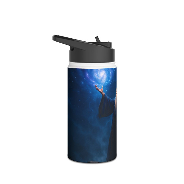 Celestial Spellcaster - Stainless Steel Water Bottle, Standard Lid