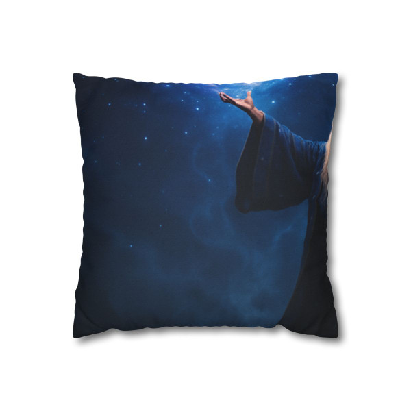 Celestial Spellcaster - Spun Polyester Square Pillowcase