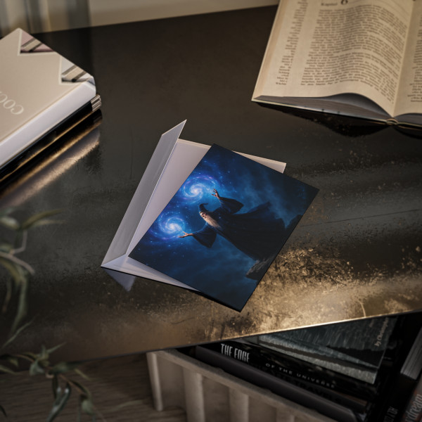 Celestial Spellcaster - Holiday Cards (One-sided print)