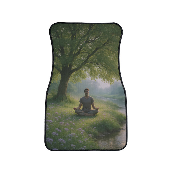 Serenity Flow - Car Floor Mats, 1pc