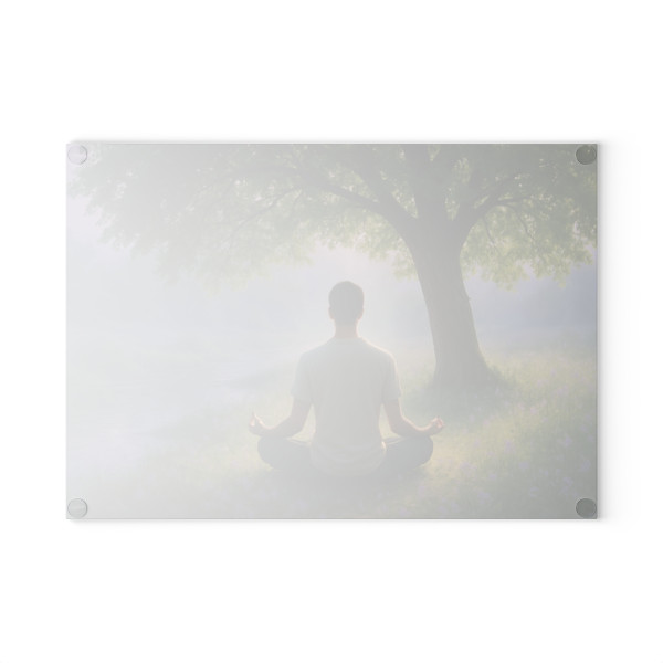 Serenity Flow - Glass Cutting Board