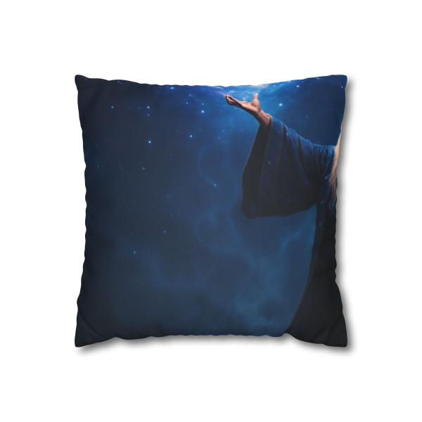 Celestial Spellcaster - Faux Suede Square Pillowcase