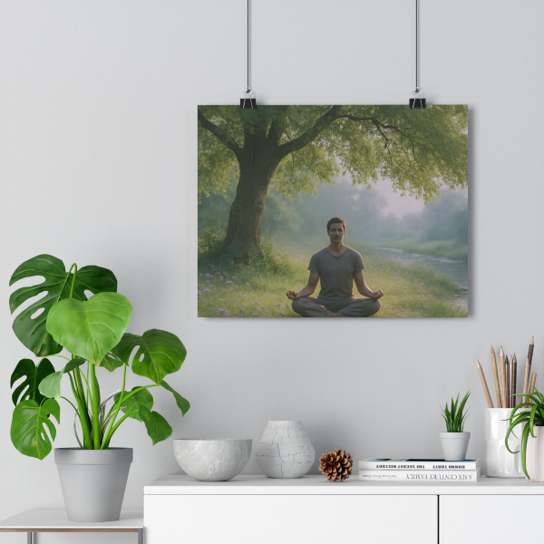 Serenity Flow - Giclée Art Print 