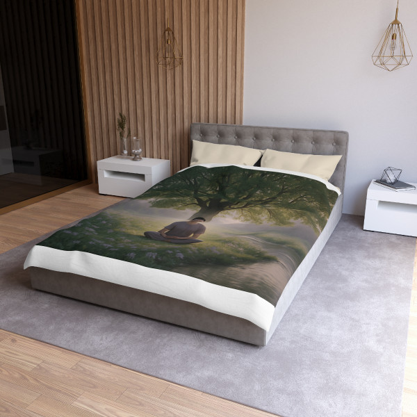 Serenity Flow - Microfiber Duvet Cover