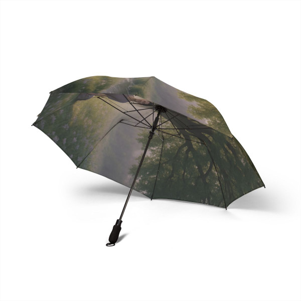 Serenity Flow - Semi-Automatic Foldable Umbrella