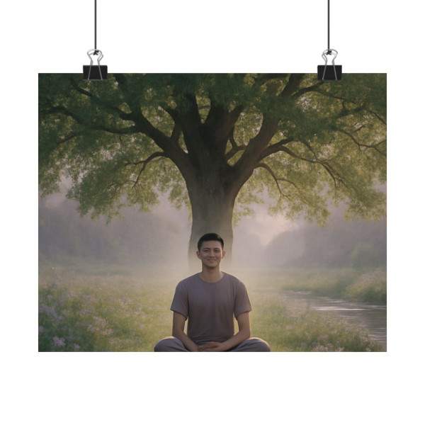 Serenity Flow - Matte Horizontal Posters