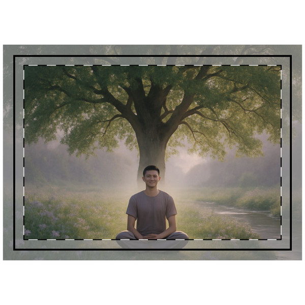 Serenity Flow - Throw Pillow