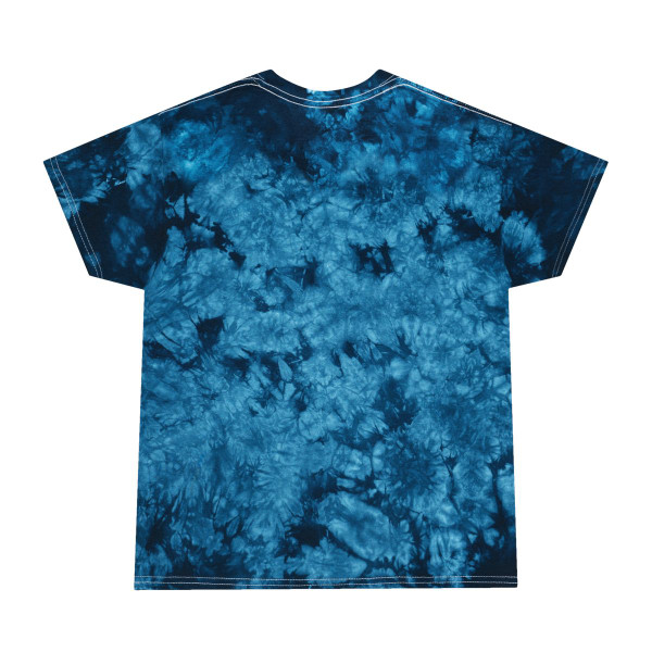 Ethereal Wave Symphony - Tie-Dye Tee, Crystal