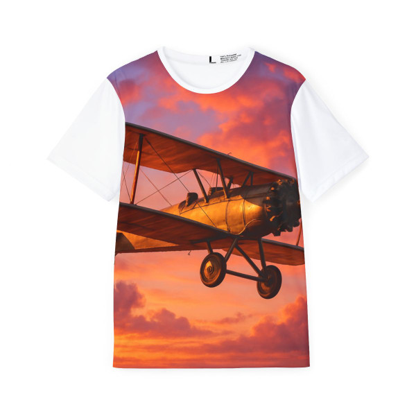 Vintage Flight Elegance - Men's Sports Jersey (AOP)