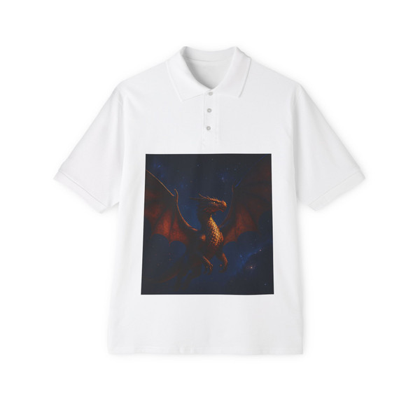 Celestial Emberwing - Men's Piqué Polo