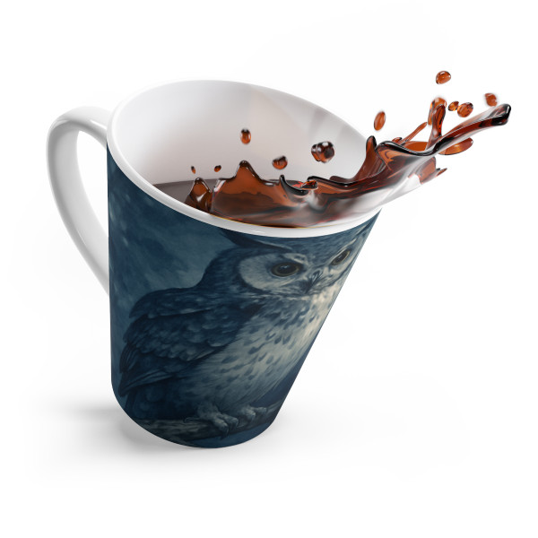 Ethereal Owl Watch - Latte Mug