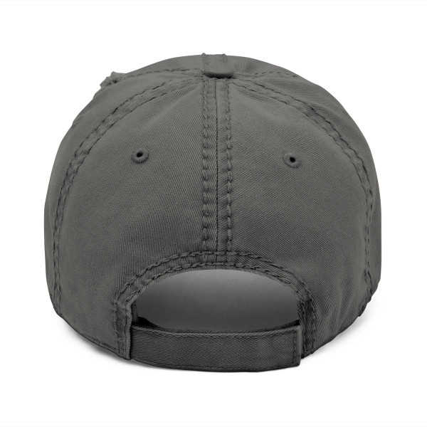 Vintage Flight Elegance - Distressed Dad Hat (Embroidery)