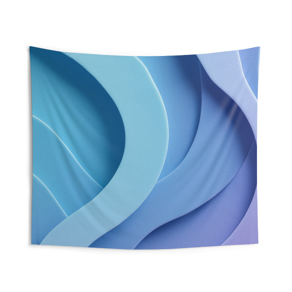 Ethereal Wave Symphony - Indoor Wall Tapestries