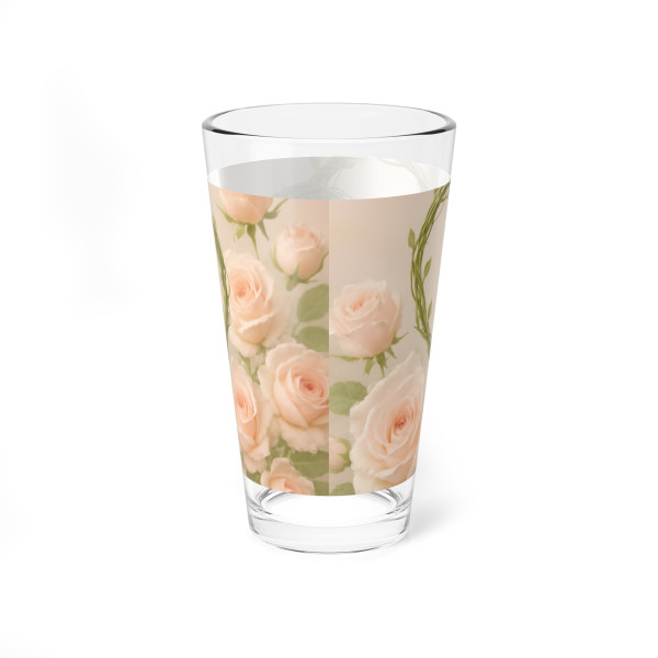 Eternal Love Blooms - Mixing Glass, 16oz