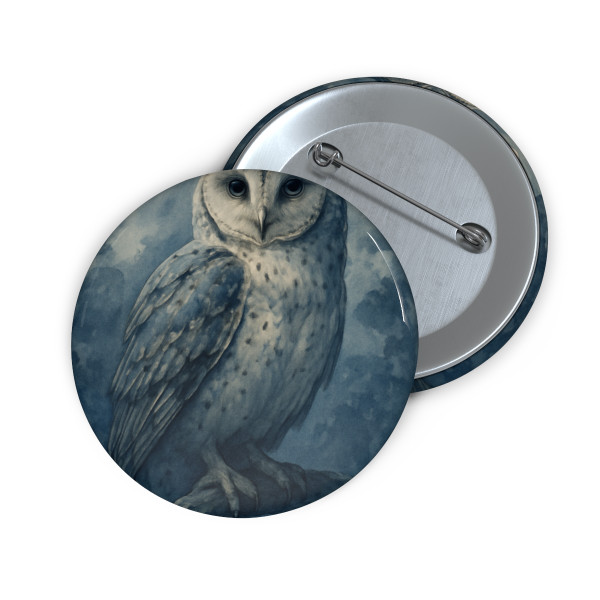 Ethereal Owl Watch - Custom Pin Buttons