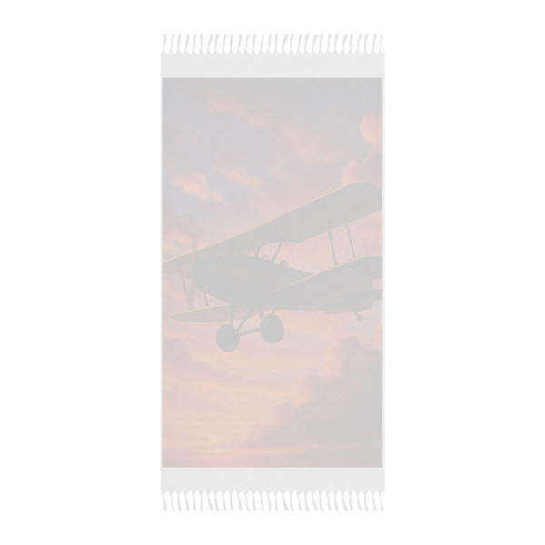 Vintage Flight Elegance - Boho Beach Cloth