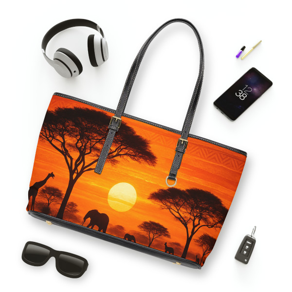 Savanna Dreamscape - PU Leather Shoulder Bag