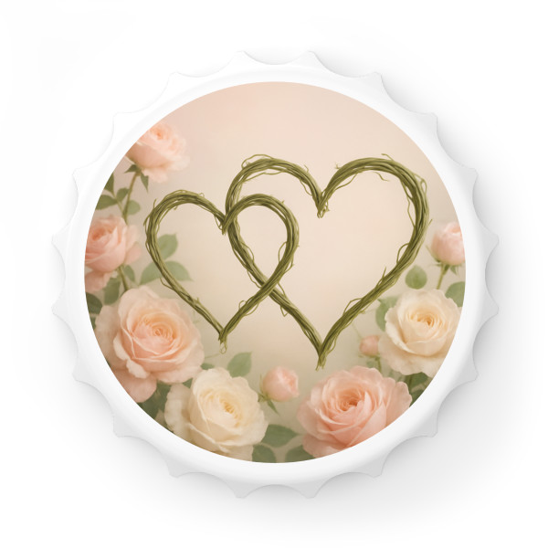 Eternal Love Blooms - Bottle Opener