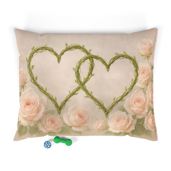 Eternal Love Blooms - Pet Bed