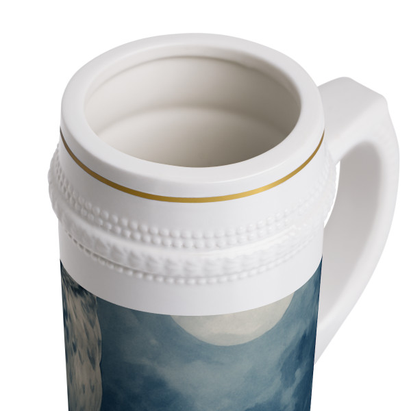 Ethereal Owl Watch - Stein Mug