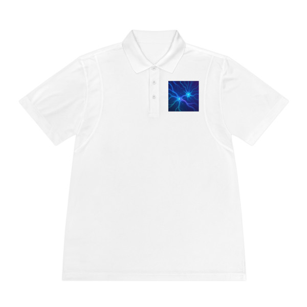 Neural Dreamscape - Men's Sport Polo Shirt