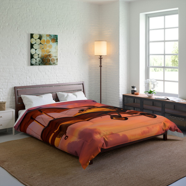 Vintage Flight Elegance - Comforter